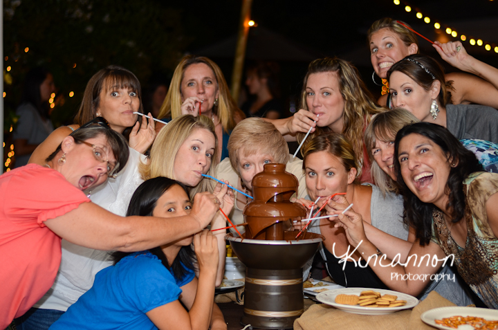 fondue night at Richfield Community Church