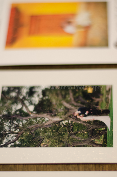 Linen vs lustre - Kincannon Photography