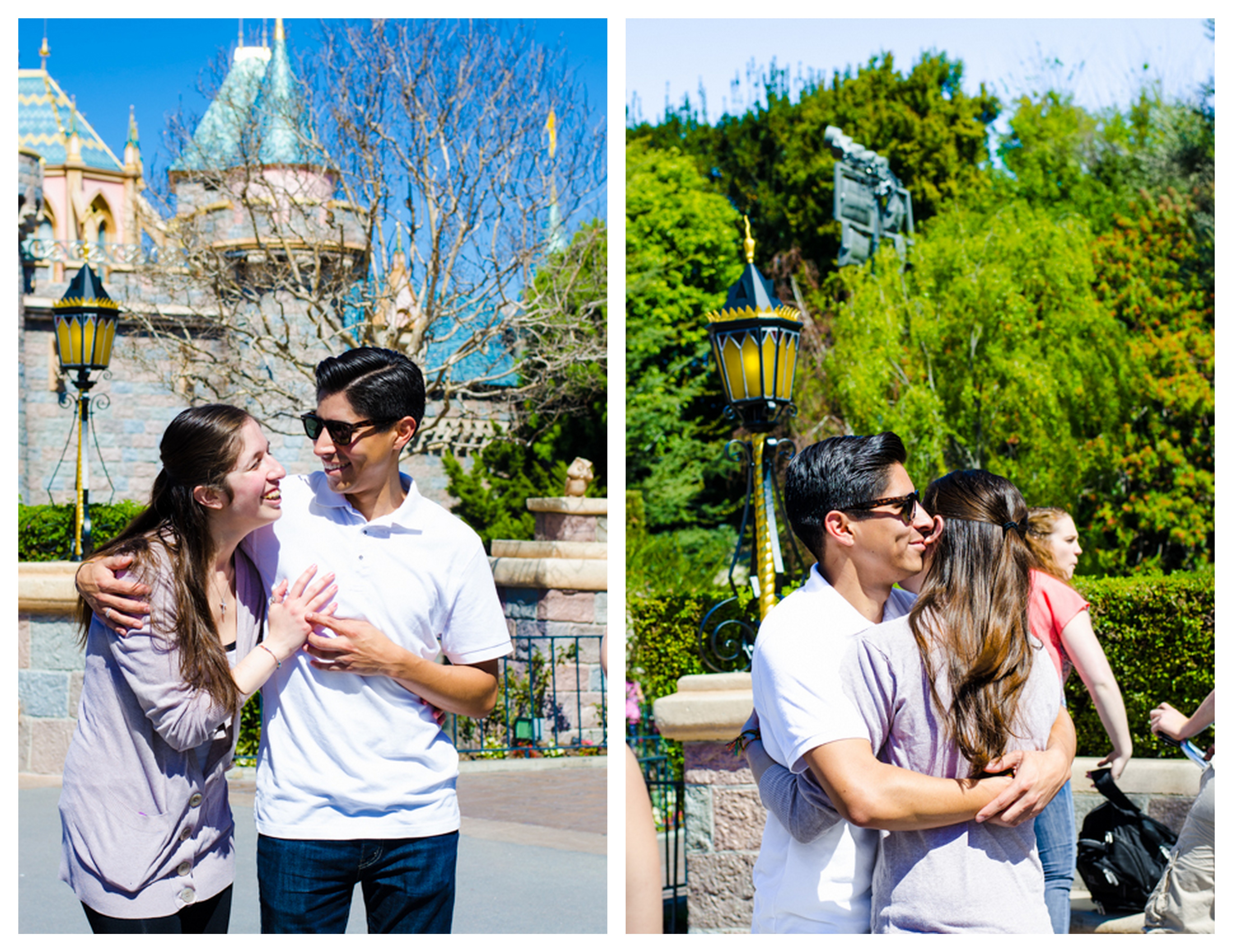 Surprise Proposal at Disneyland - Jen & Justin