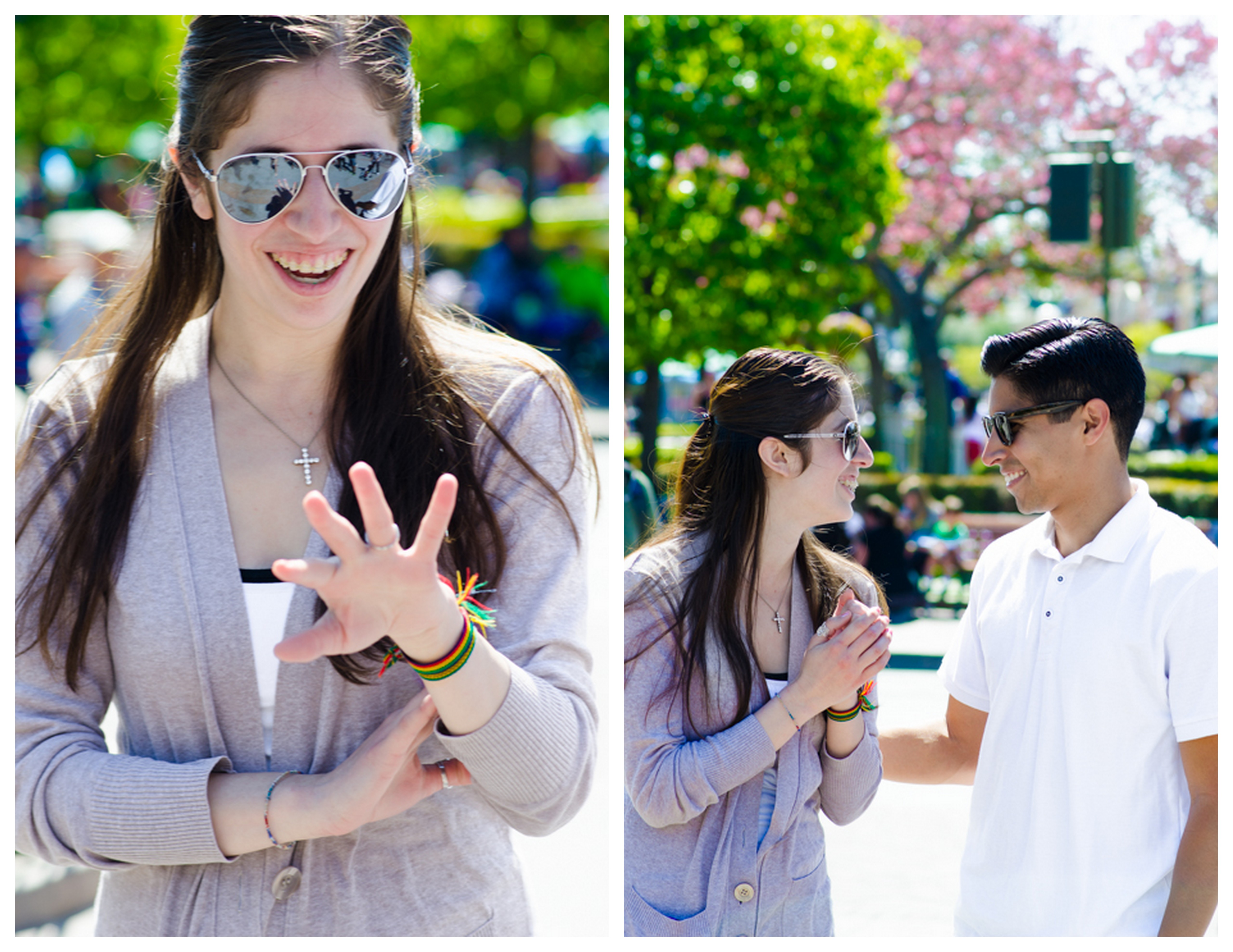 Surprise Proposal at Disneyland