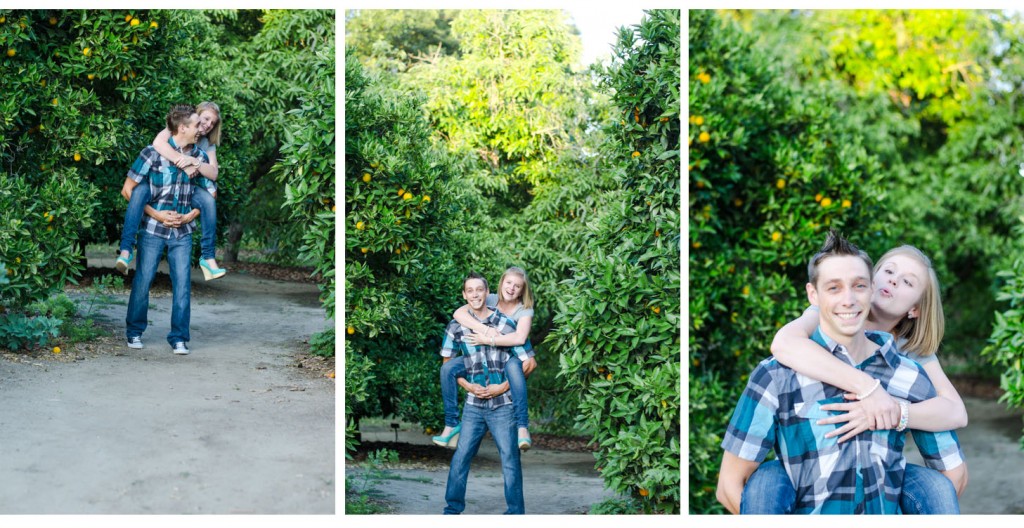 orange grove couple photos