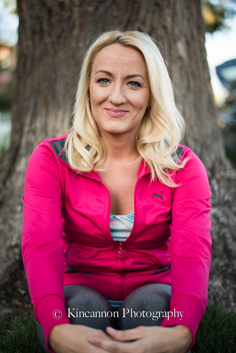 fitness photos at the beach with kincannon photography