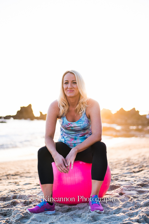 fitness photos at the beach