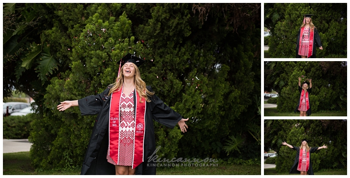 Senior photos biola university on graduation day