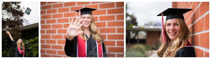 Senior photos biola university on graduation day