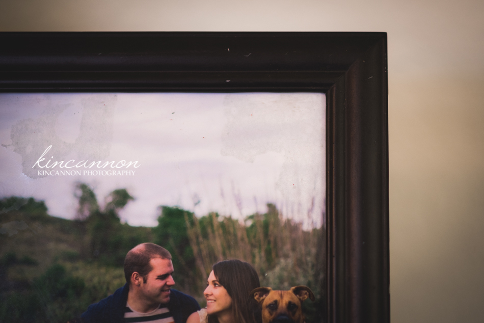 picture sticking to glass