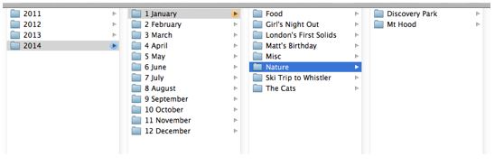 how to organize your digital photos | orange county photographer